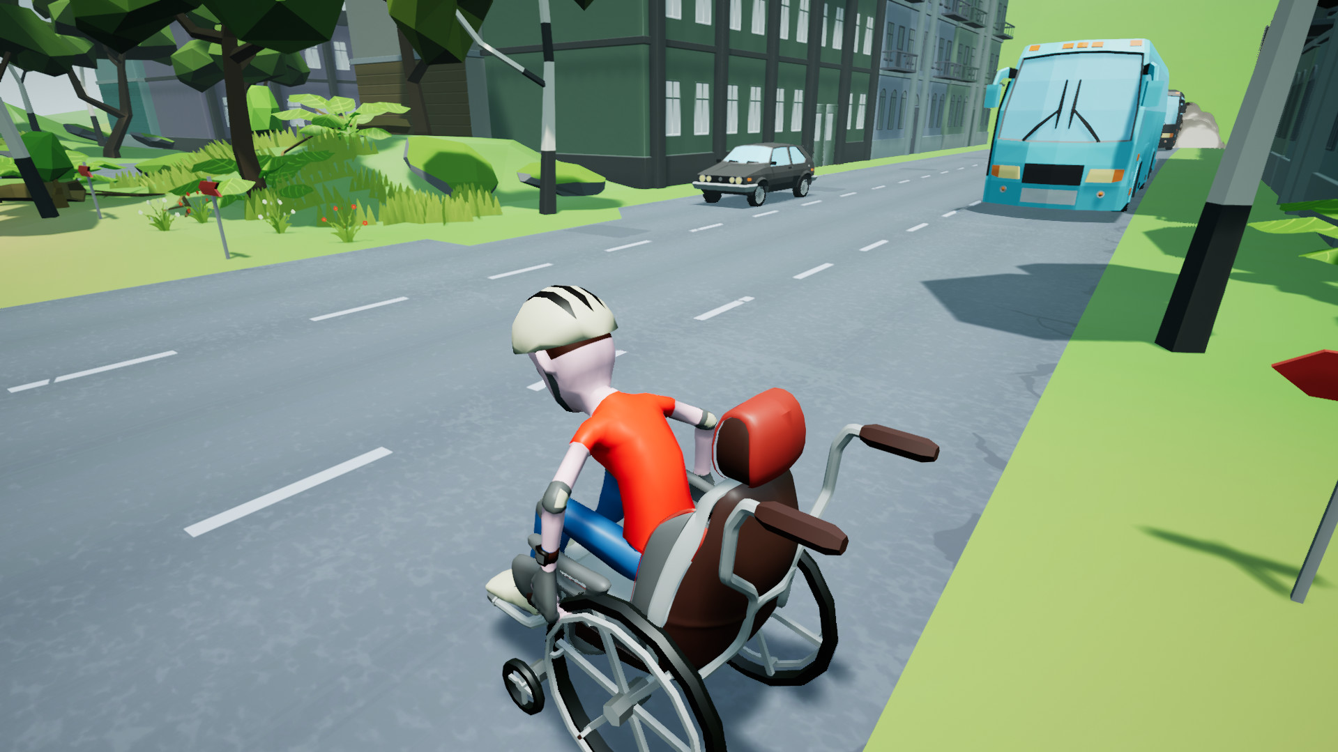 Wheelchair Simulator official in-game screenshot 1