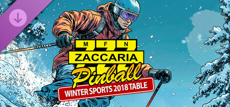 Zaccaria Pinball - Winter Sports 2018 Table cover artwork