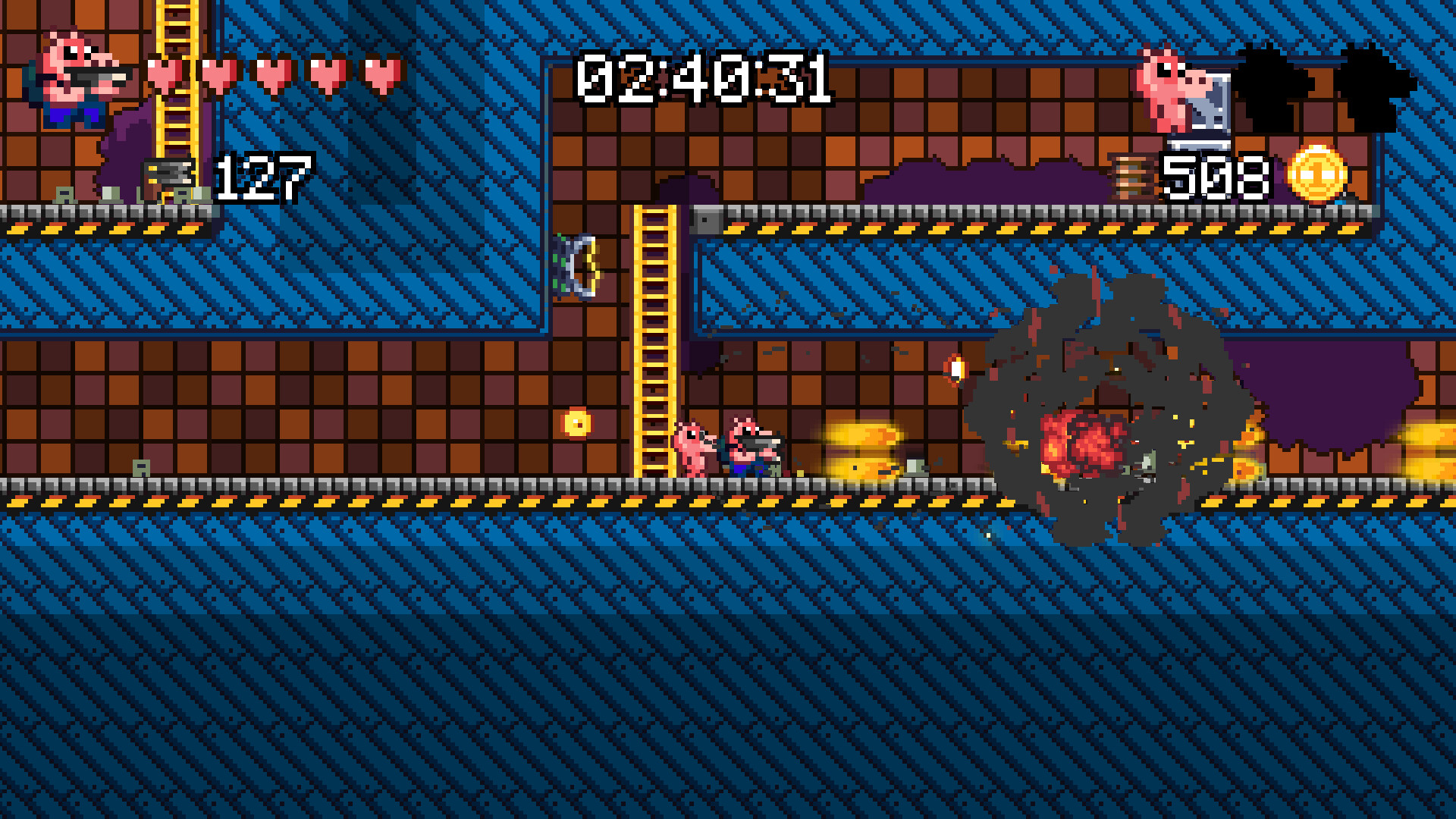 Ammo Pigs: Armed and Delicious official in-game screenshot 1
