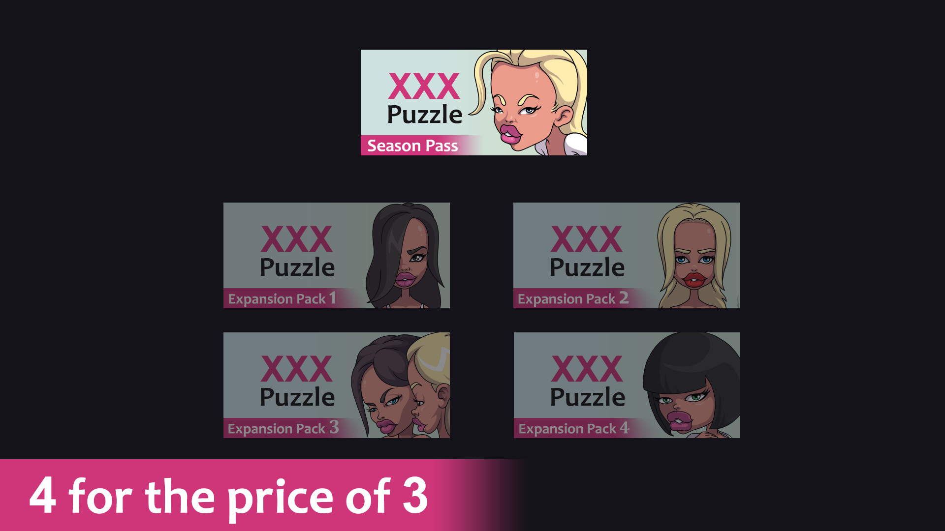 XXX Puzzle: Season Pass official in-game screenshot 1