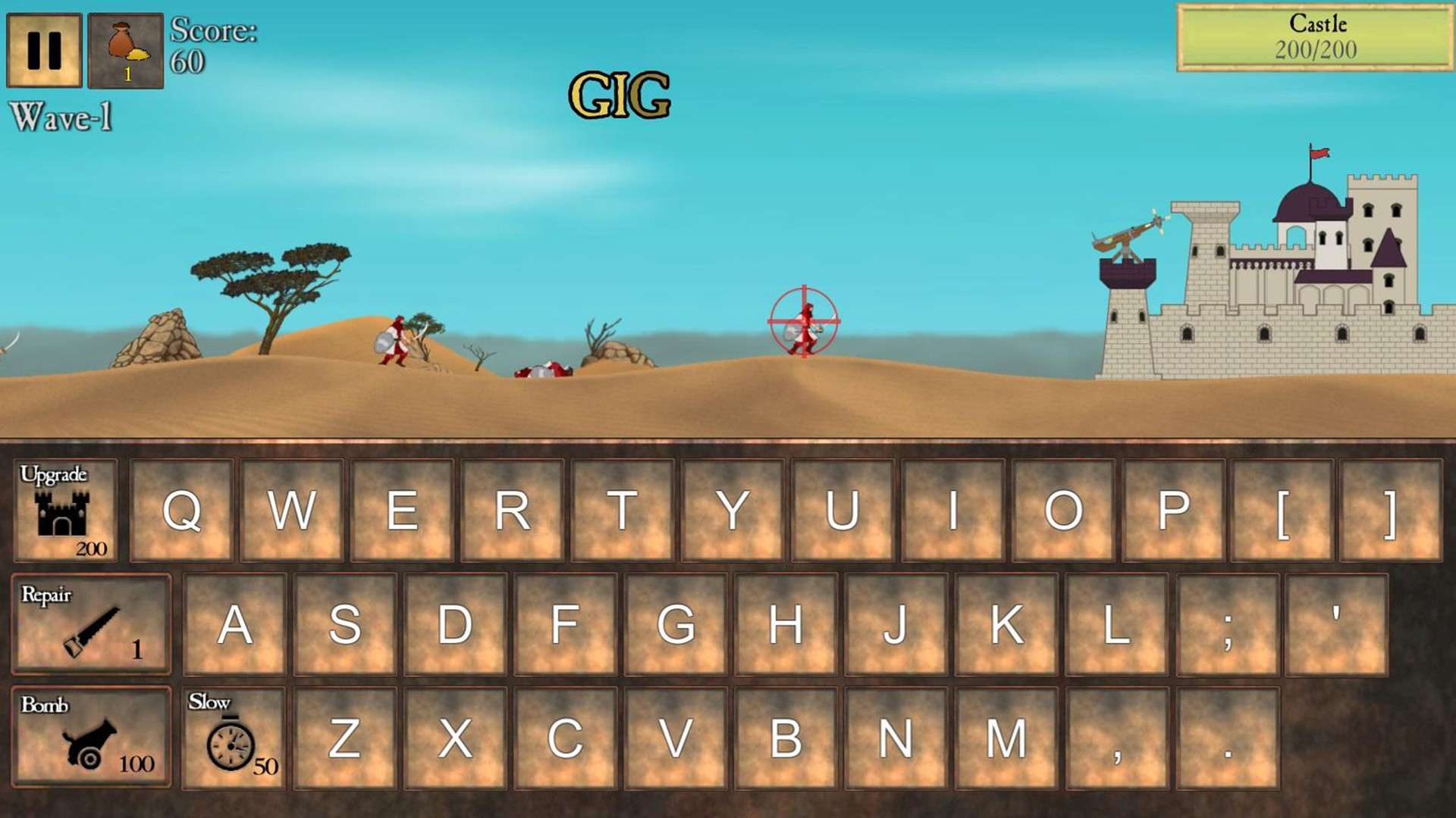 Type Defense official in-game screenshot 1