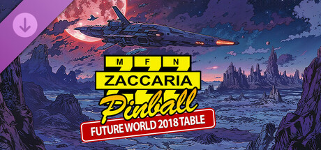 Zaccaria Pinball - Future World 2018 Table cover artwork