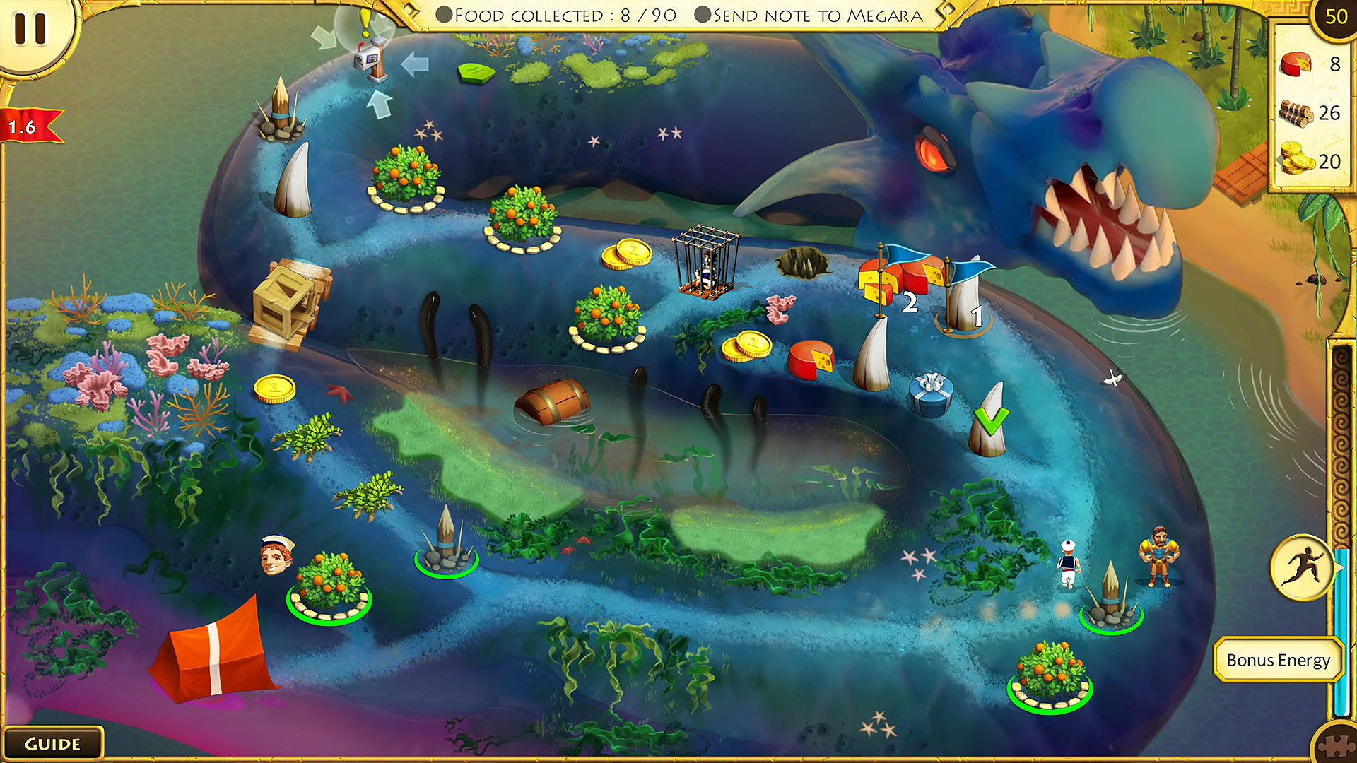 12 Labours of Hercules VIII: How I Met Megara official in-game screenshot 1