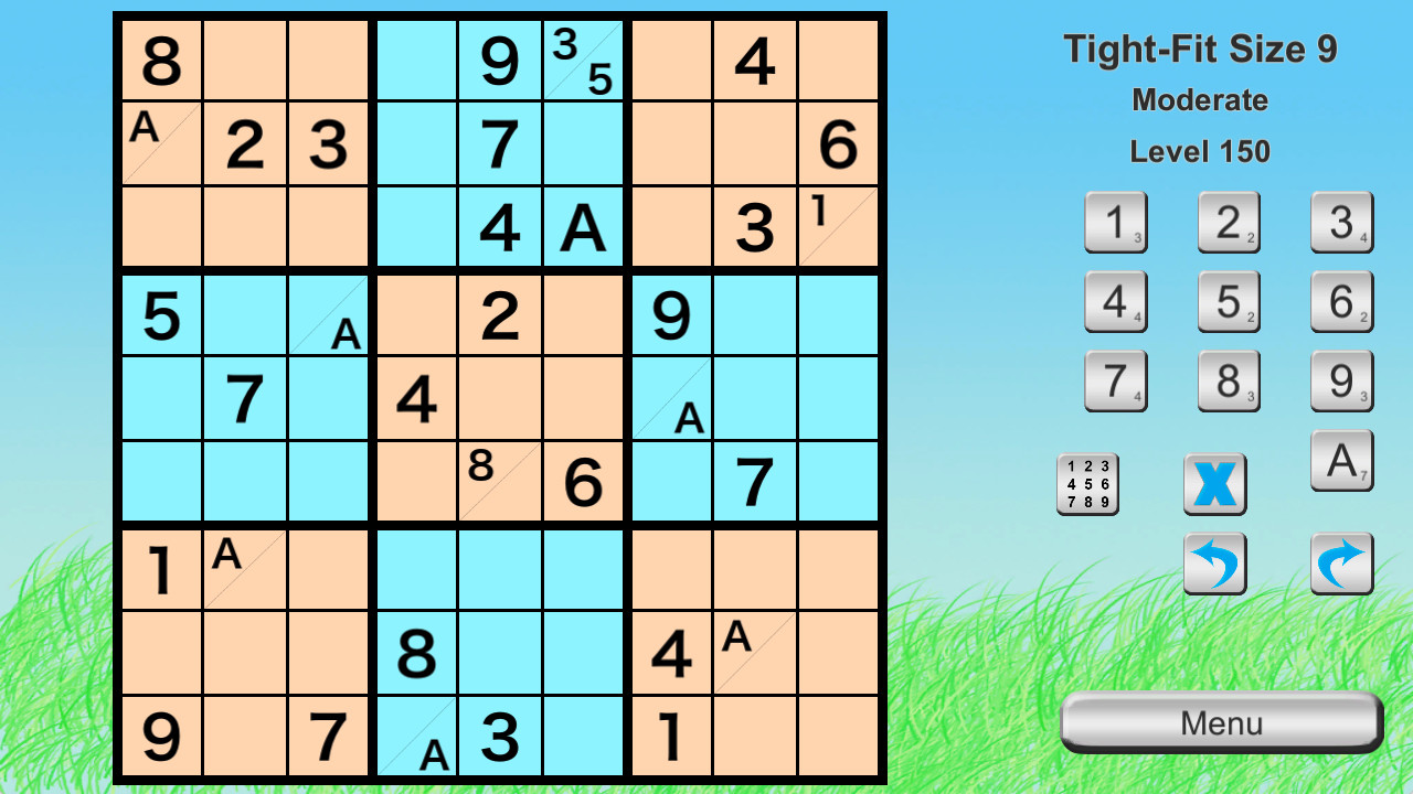 Ultimate Sudoku Collection - Tight-Fit-9 Pack official in-game screenshot 1