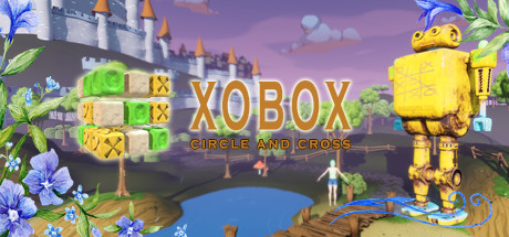 Xobox - circle and cross cover artwork