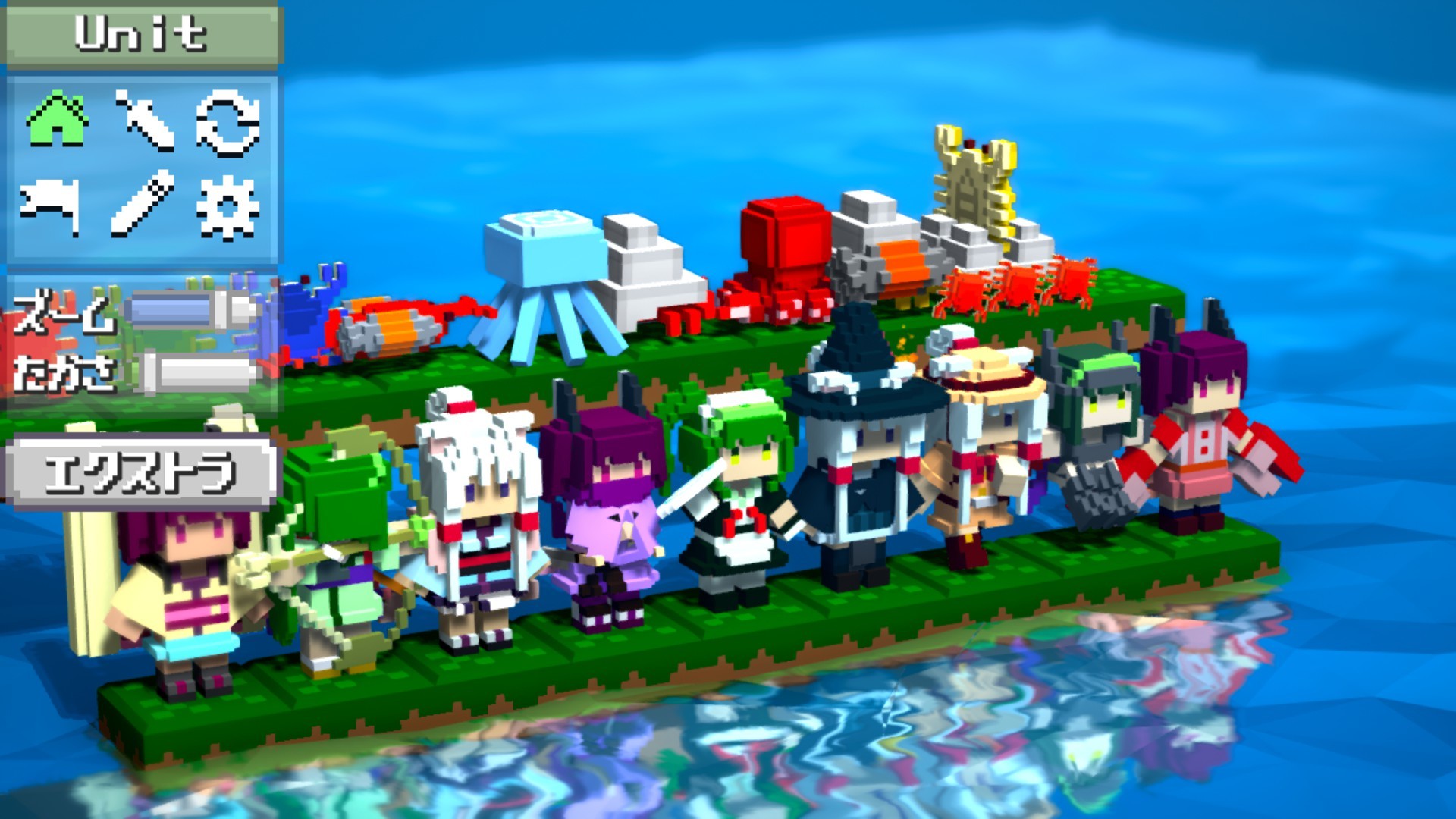 きりたんvsカニたん -ずんだもちを防衛せよ!- official in-game screenshot 1