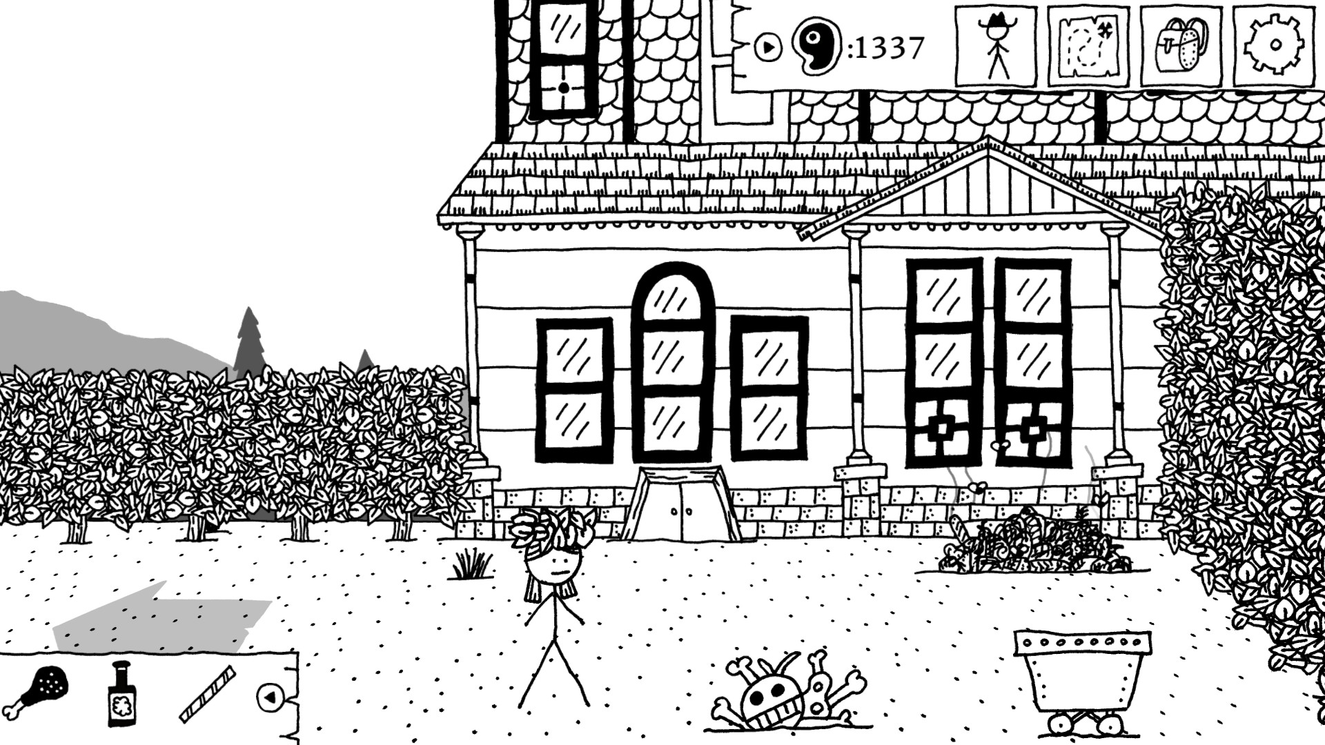 West of Loathing: Reckonin' at Gun Manor official in-game screenshot 1