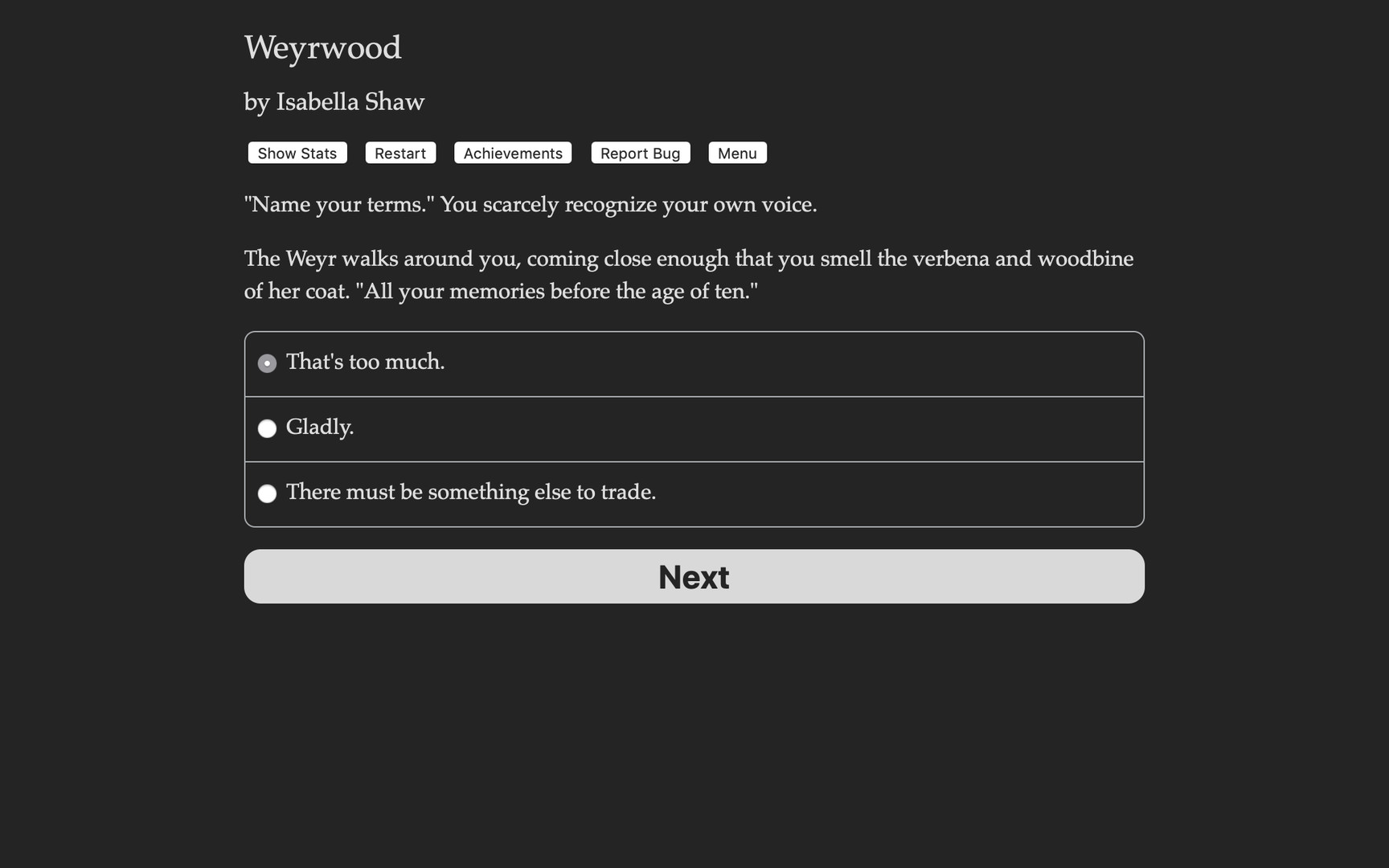 Weyrwood official in-game screenshot 1