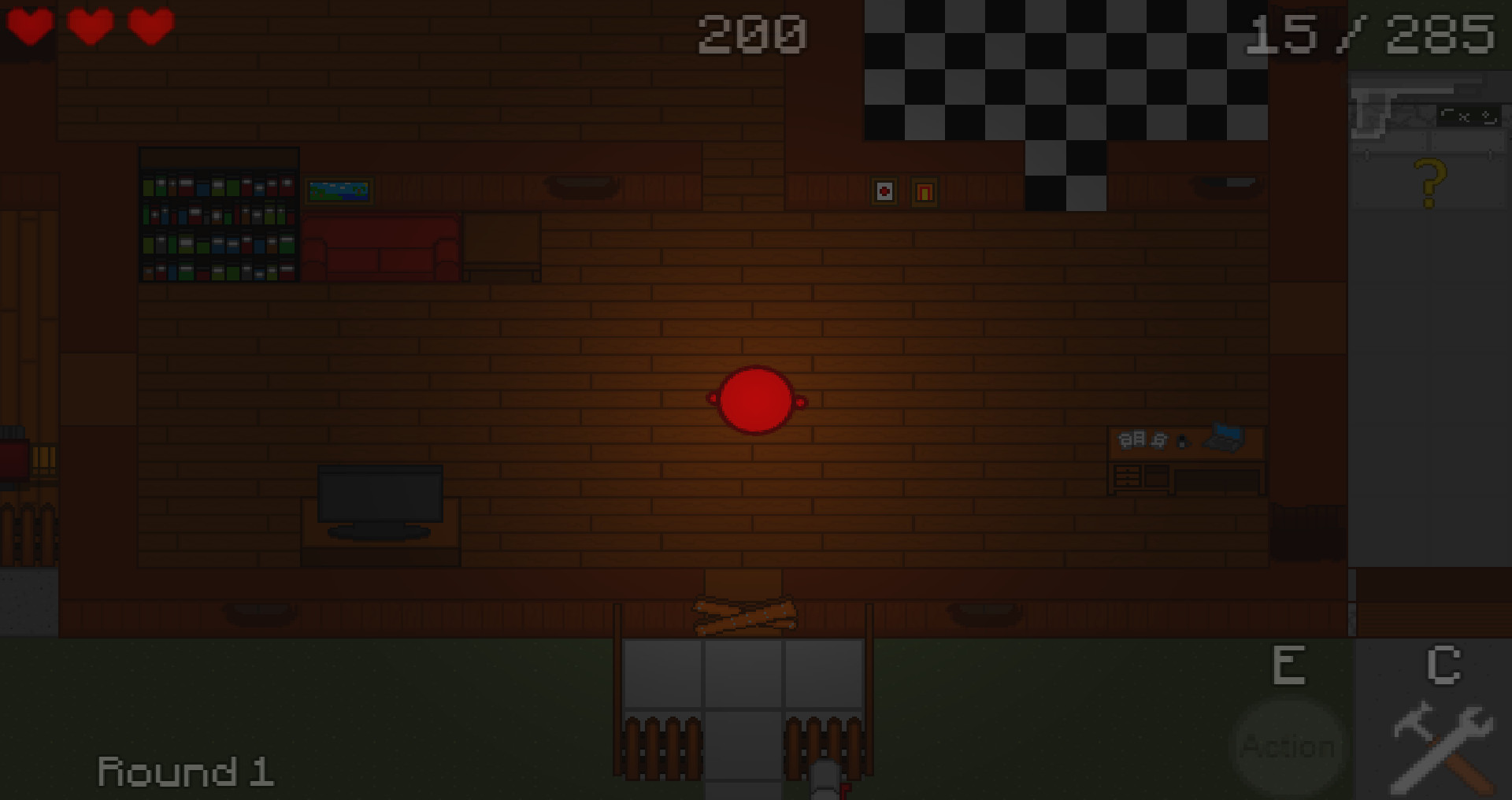 Zombie Cubes official in-game screenshot 1