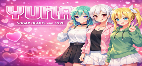 YUNA: Sugar hearts and Love cover artwork
