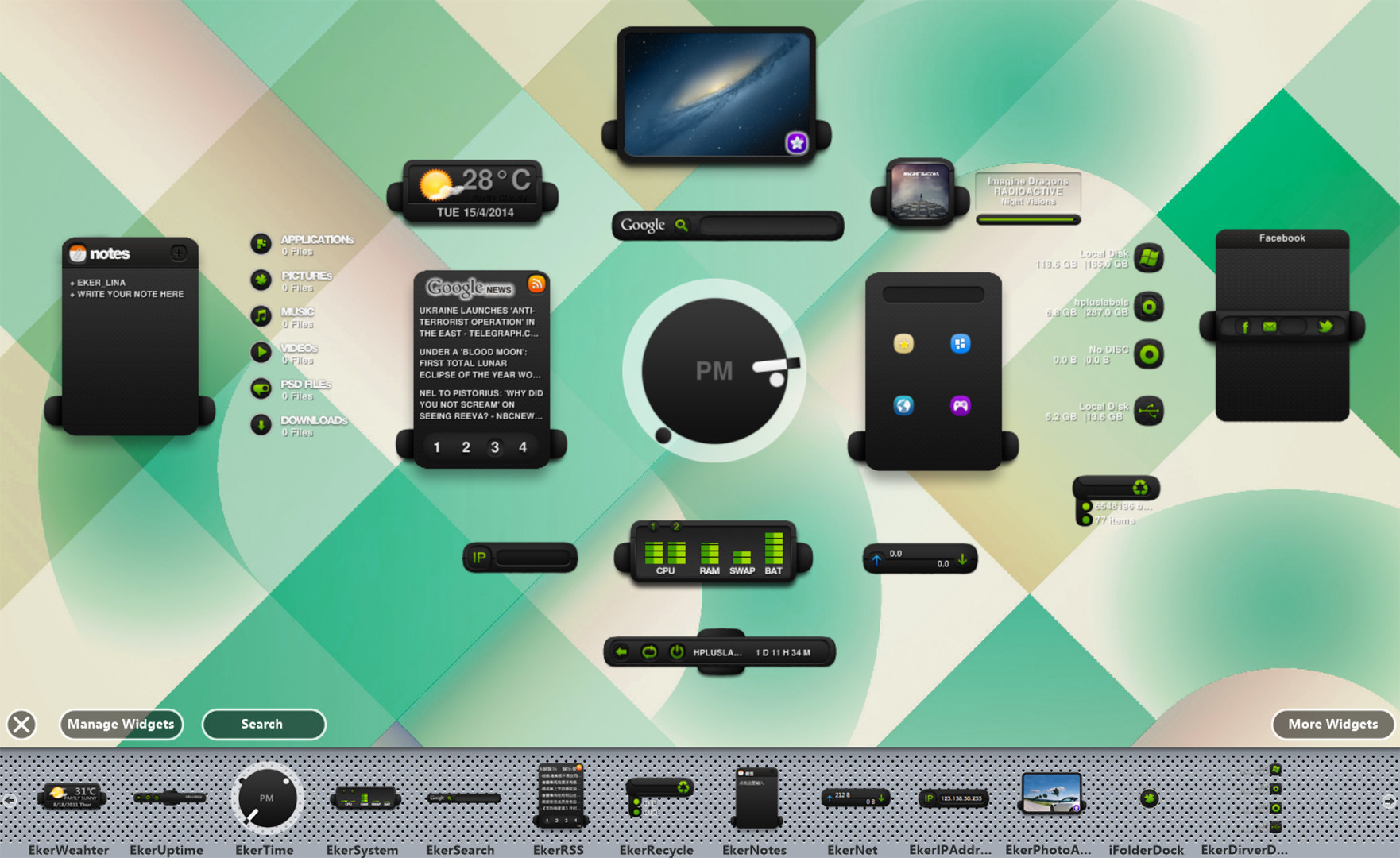 XWidget official in-game screenshot 1