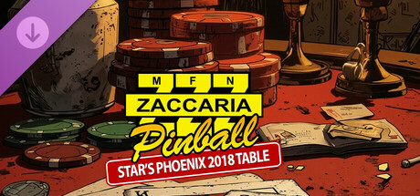 Zaccaria Pinball - Star's Phoenix 2018 Table cover artwork