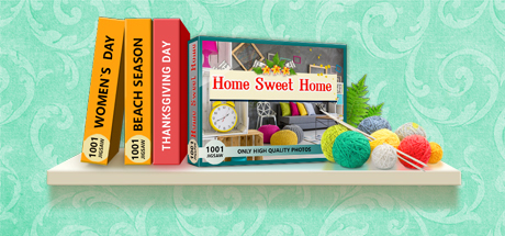 1001 Jigsaw. Home Sweet Home cover artwork