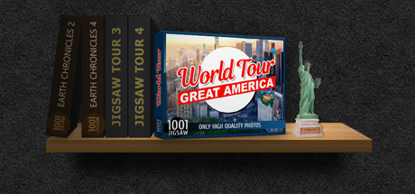 1001 Jigsaw. World Tour: Great America cover artwork