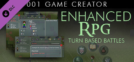 001 Game Creator - Enhanced RPG (Turn-Based Battles) cover artwork