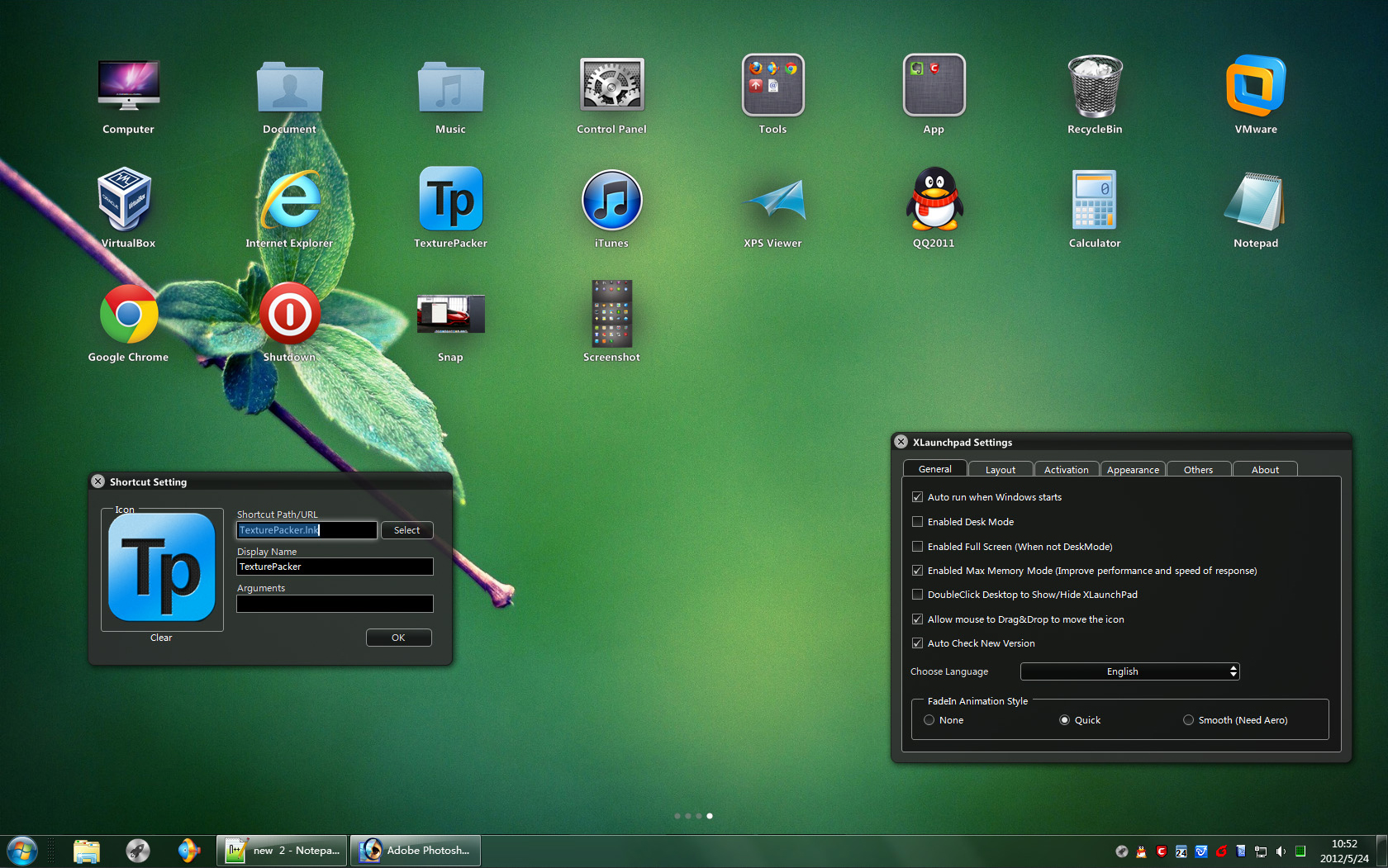 XLaunchpad official in-game screenshot 1
